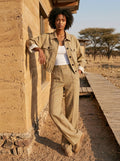 Oversize-Jacke mit Pattentaschen