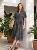 Linen Shirt Dress