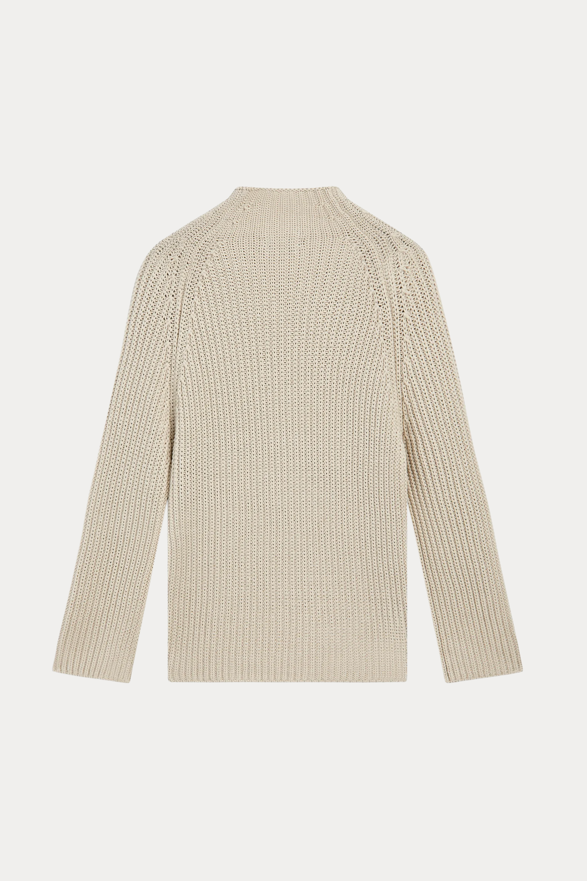 100% Cotton Purl Knit Sweater