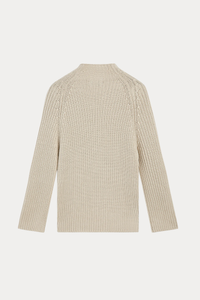100% Cotton Purl Knit Sweater