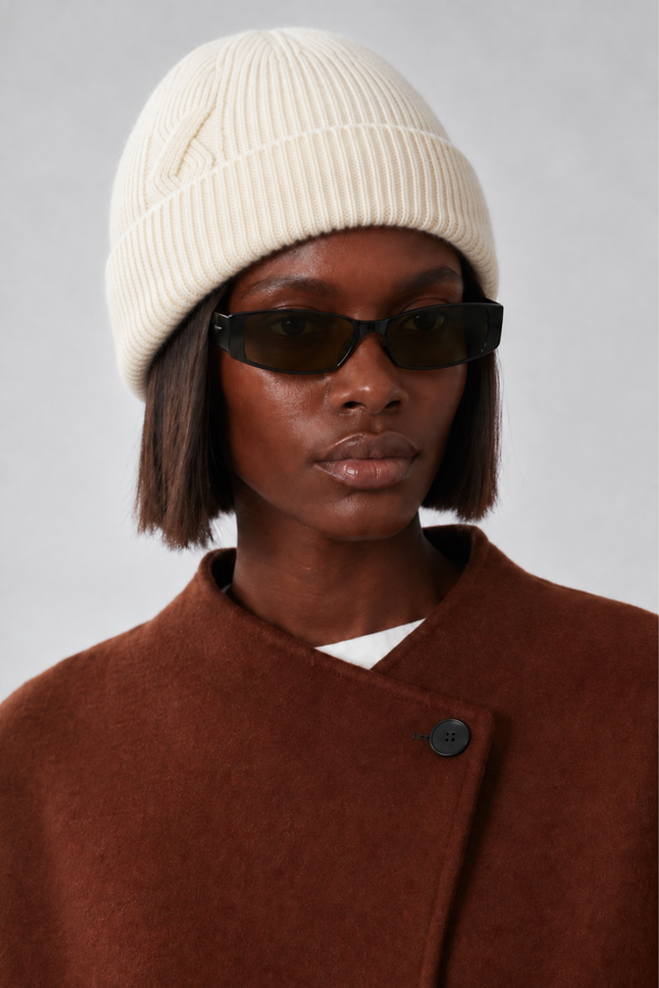 100% Merino Ribbed Beanie