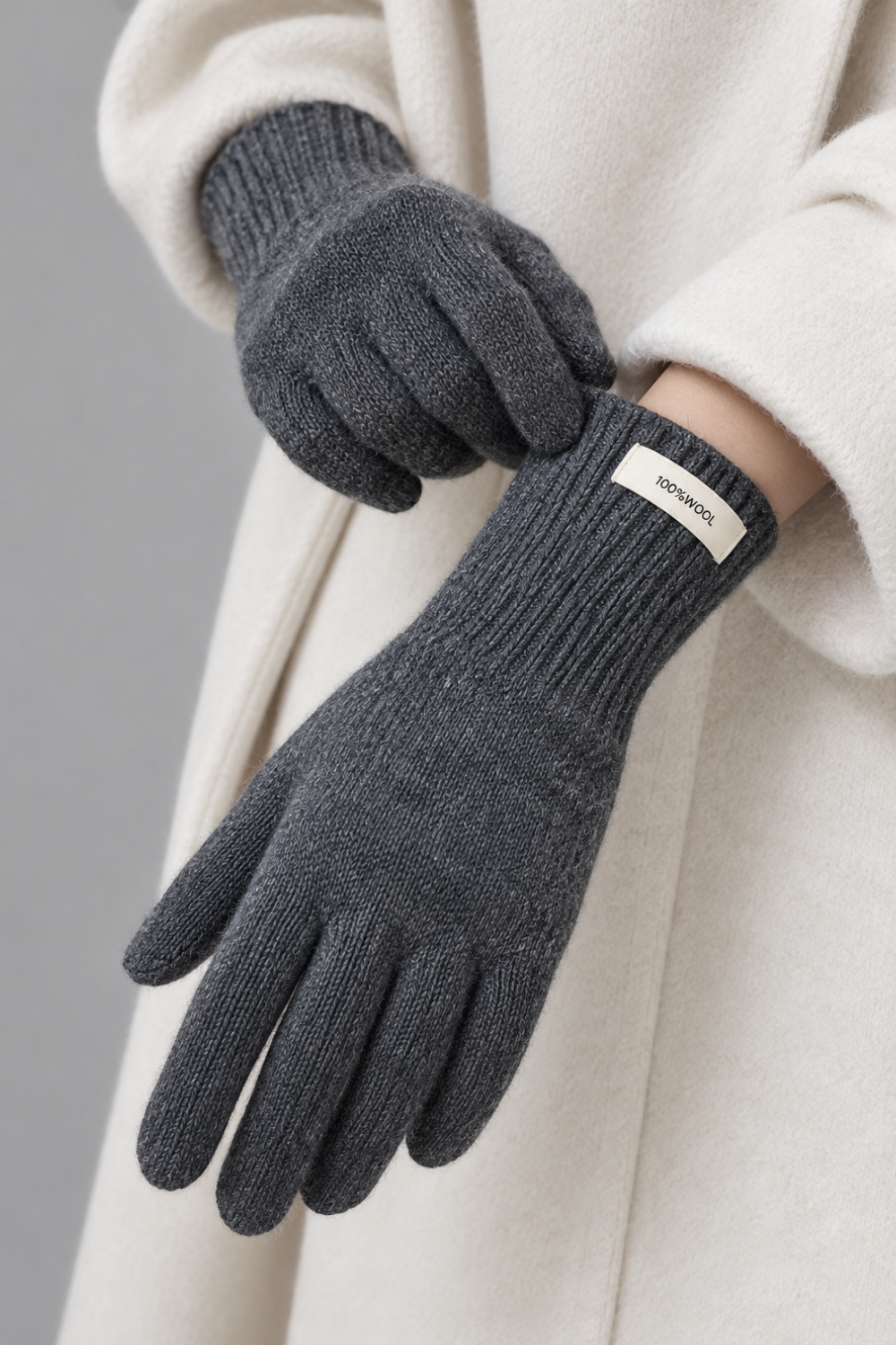 100% Merino Touchscreen Gloves