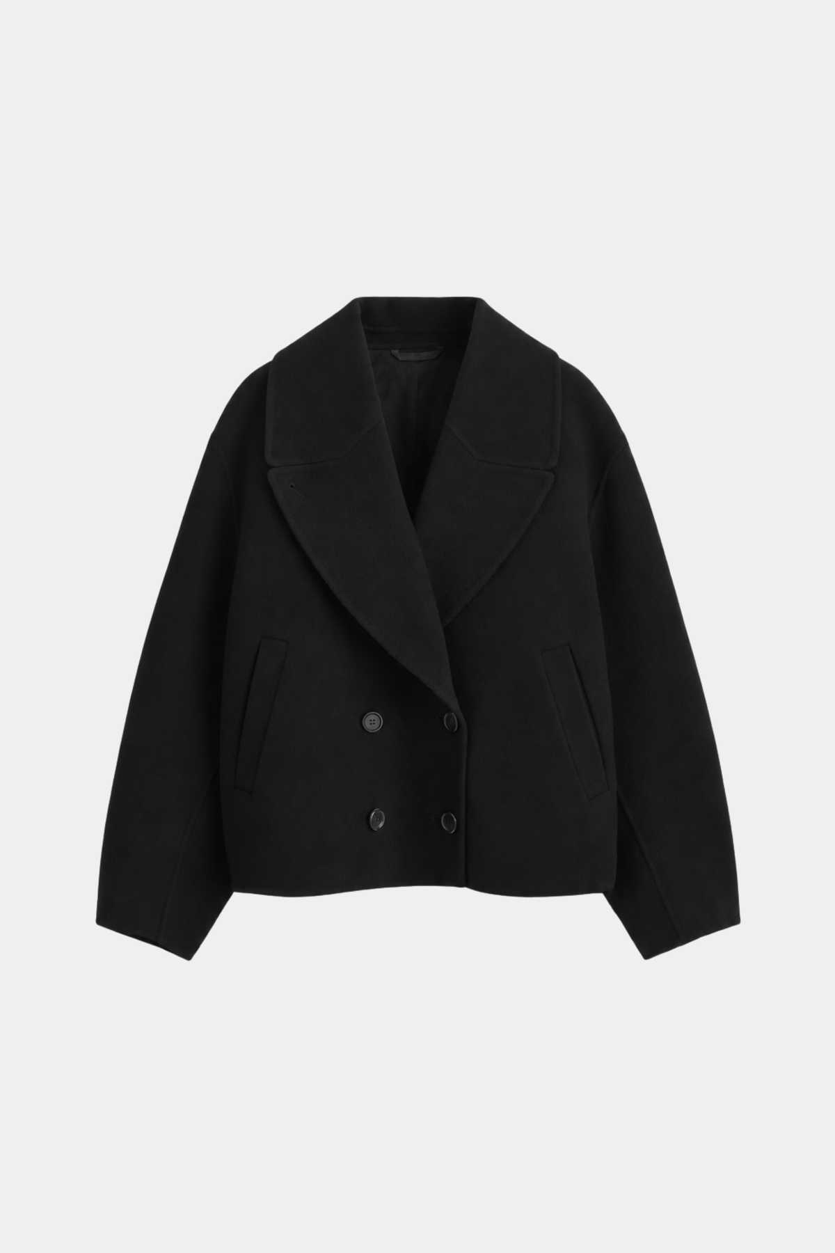100% Wool Oversized Double-Faced Jacket