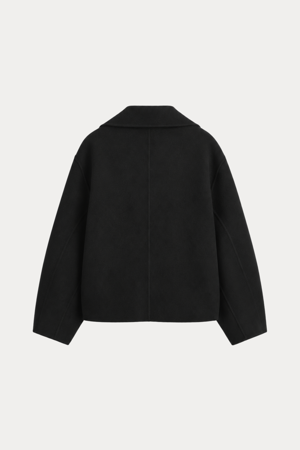100% Wool Oversized Double-Faced Jacket