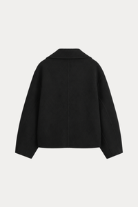 100% Wool Oversized Double-Faced Jacket