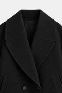 100% Wool Oversized Double-Faced Jacket