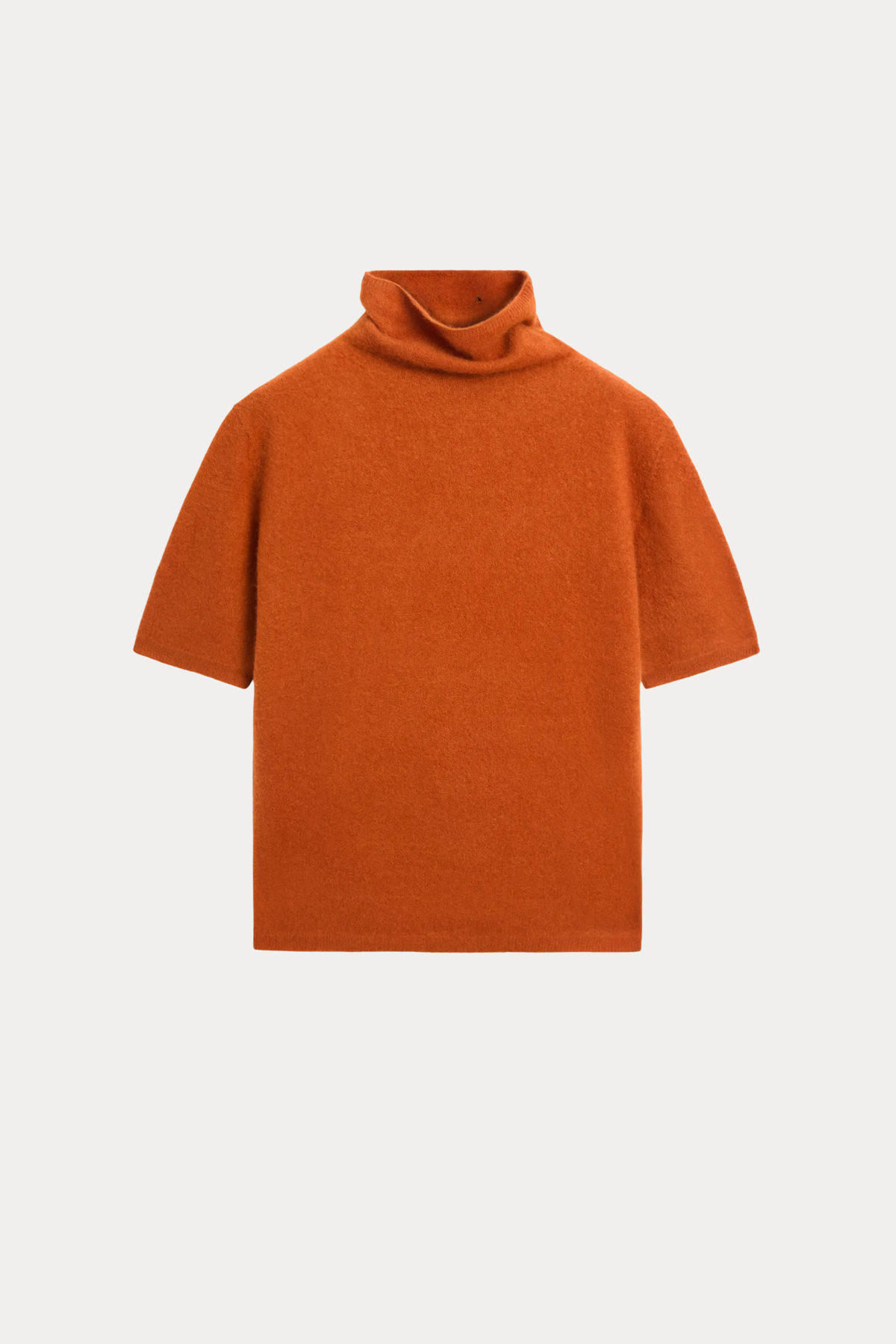 100% Wool Oversized Short-Sleeve Sweater