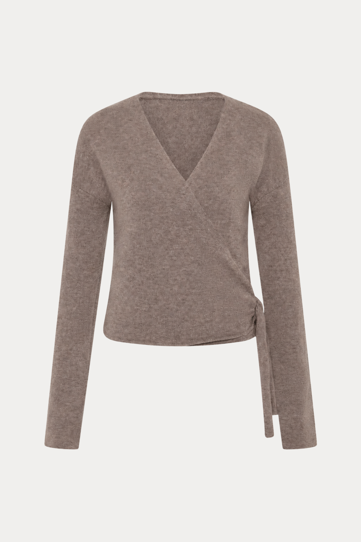 100% Wool Wrap Cardigan
