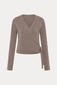 100% Wool Wrap Cardigan
