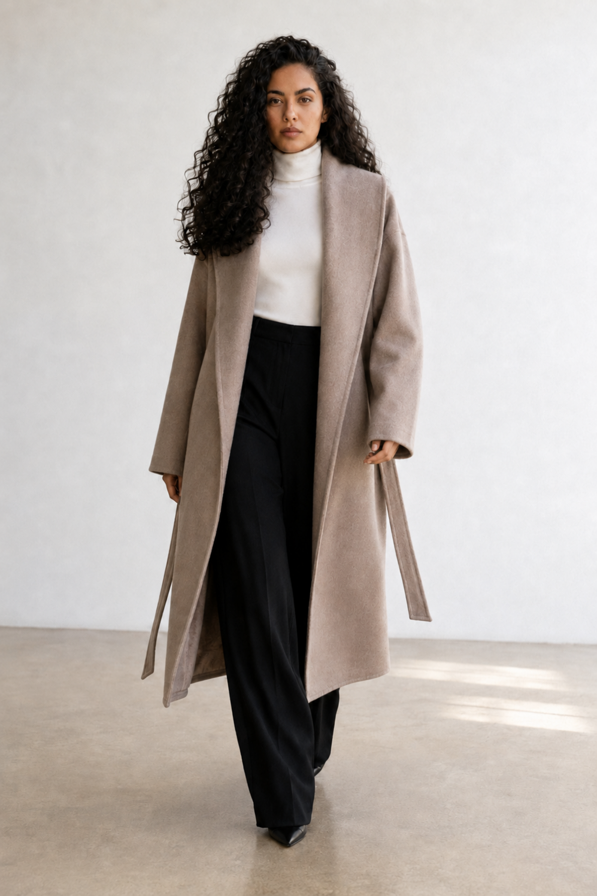 Camila Reyes (5'10" / 178 cm) wears a size S