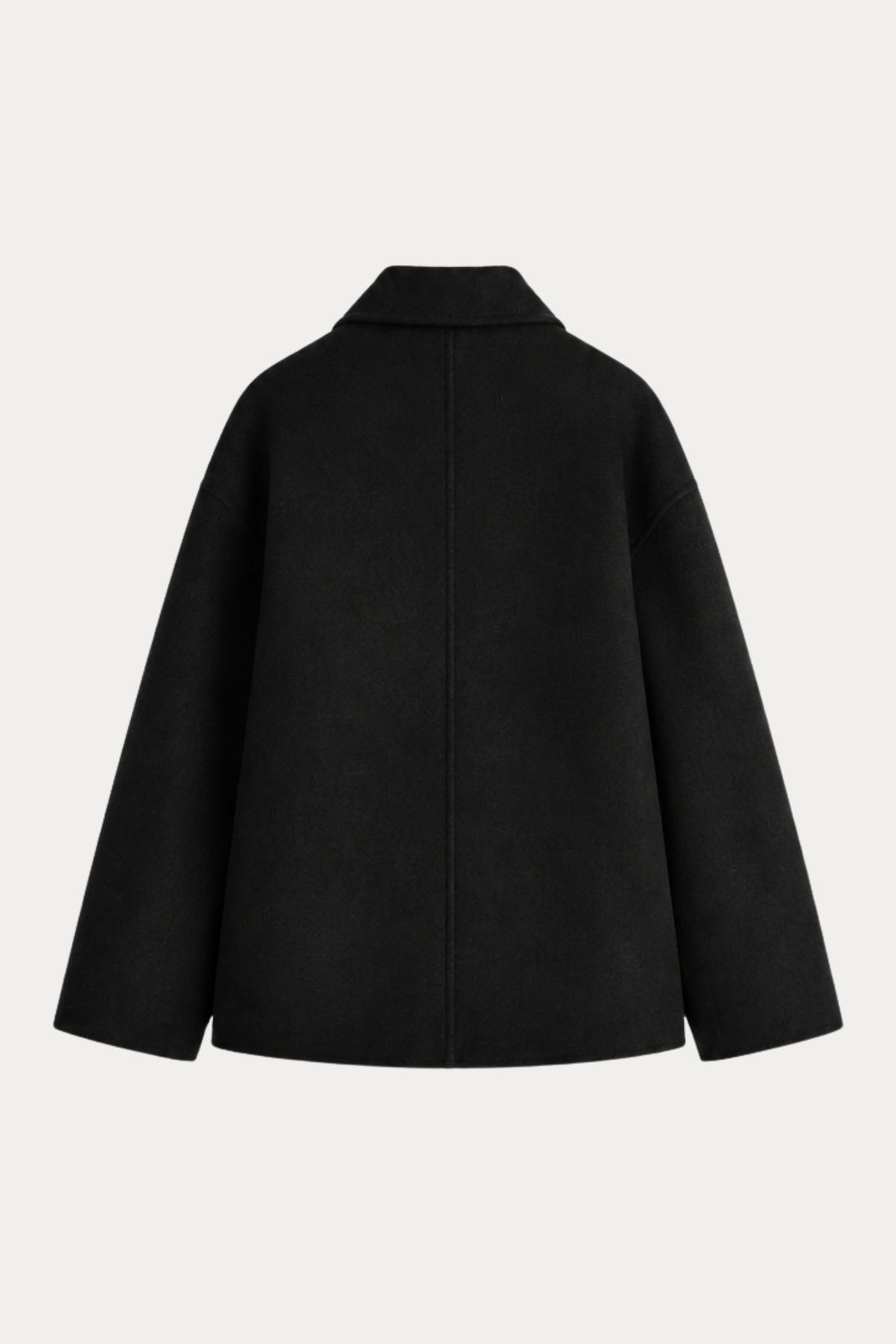 Reversible Wool-Lyocell Jacket - Black