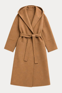 Double-Faced Wool Coat - Caramel