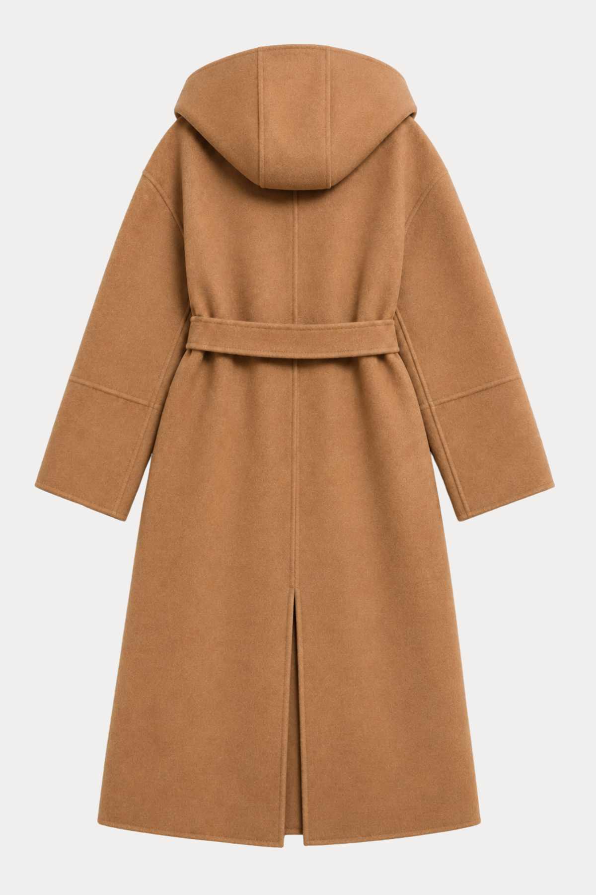 Double-Faced Wool Coat - Caramel