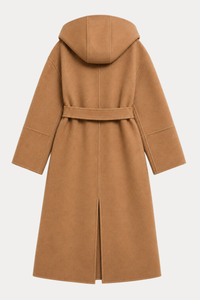 Double-Faced Wool Coat - Caramel