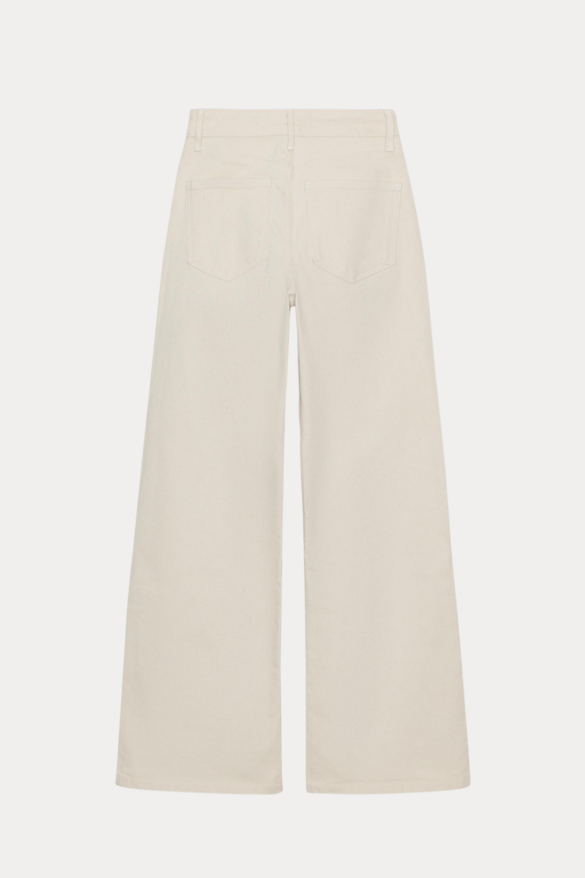 High waisted wide legged trousers