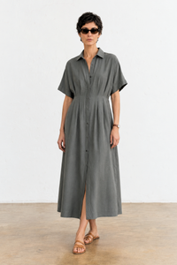 Linen Shirt Dress