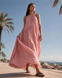 Occasion - Fluid Gathered Maxi Dress