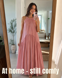 Occasion - Fluid Gathered Maxi Dress