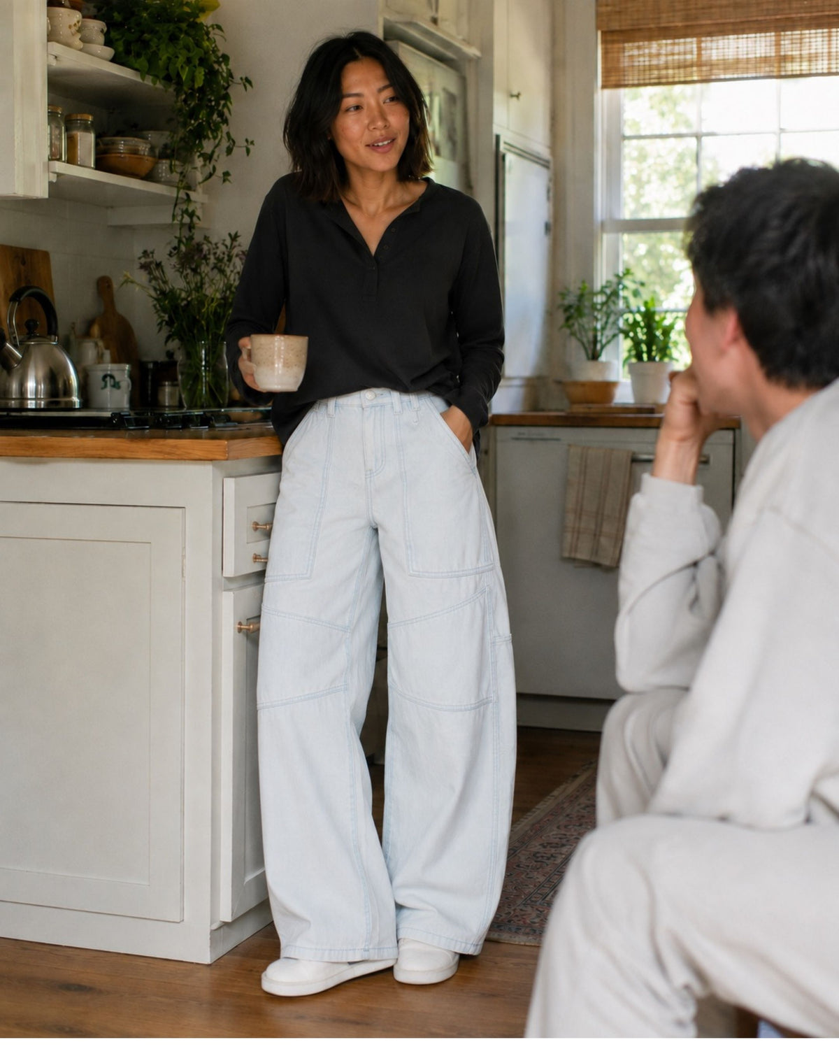 Push - Cotton-Blend Utility Baggy Trouser