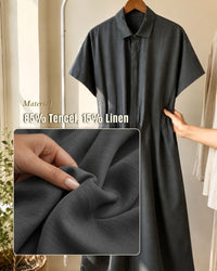 Push - Linen Shirt Dress