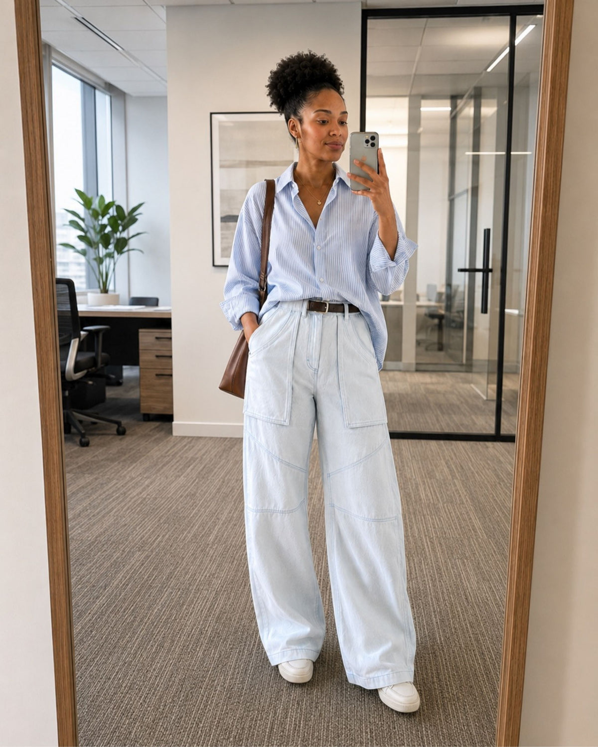 Versatility - Cotton-Blend Utility Baggy Trouser