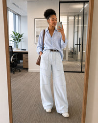 Versatility - Cotton-Blend Utility Baggy Trouser