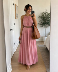 Versatility - Fluid Gathered Maxi Dress