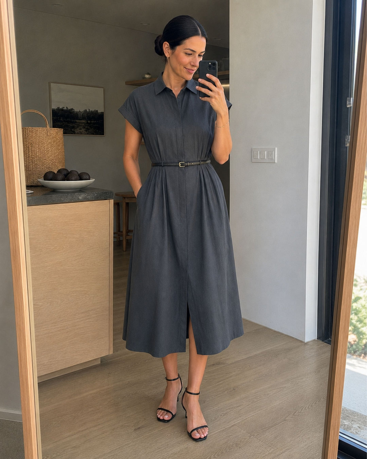 Versatility - Linen Shirt Dress