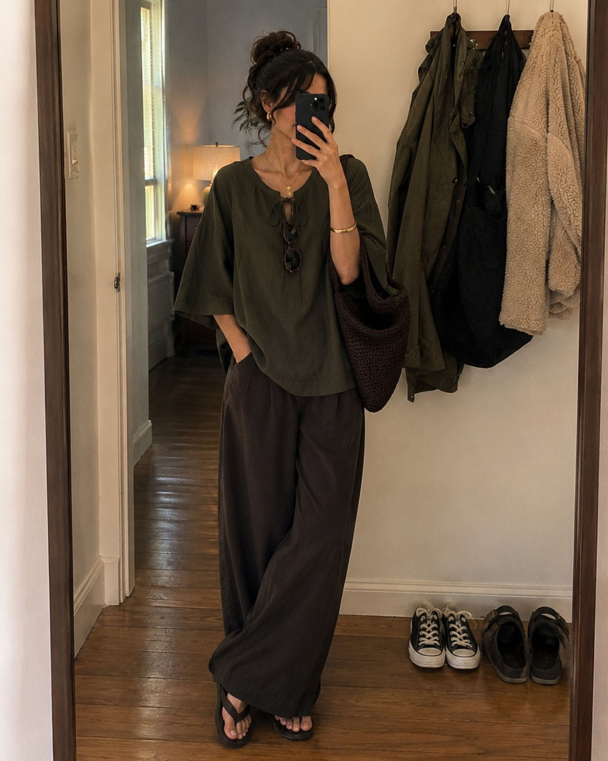 Versatility - Cupro-Blend Bow Top