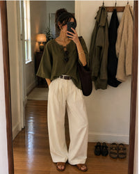 Versatility - Cupro-Blend Bow Top
