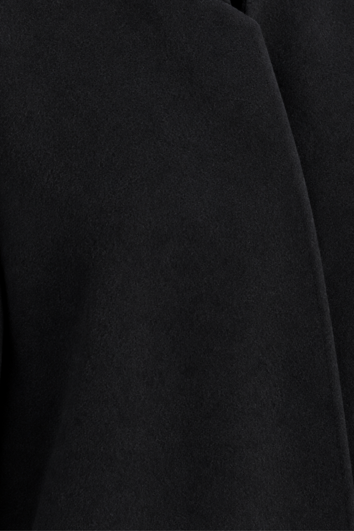 Fitted Wrap Wool Coat