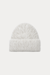 Alpaca-Blend Brushed Beanie