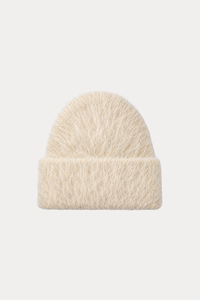 Alpaca-Blend Brushed Beanie