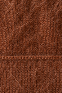Braid-Trim Brushed Beanie