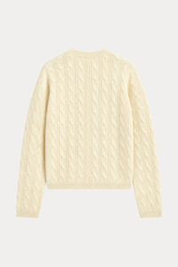 Cable-Knit Cardigan
