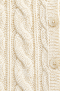 Cable-Knit Cardigan