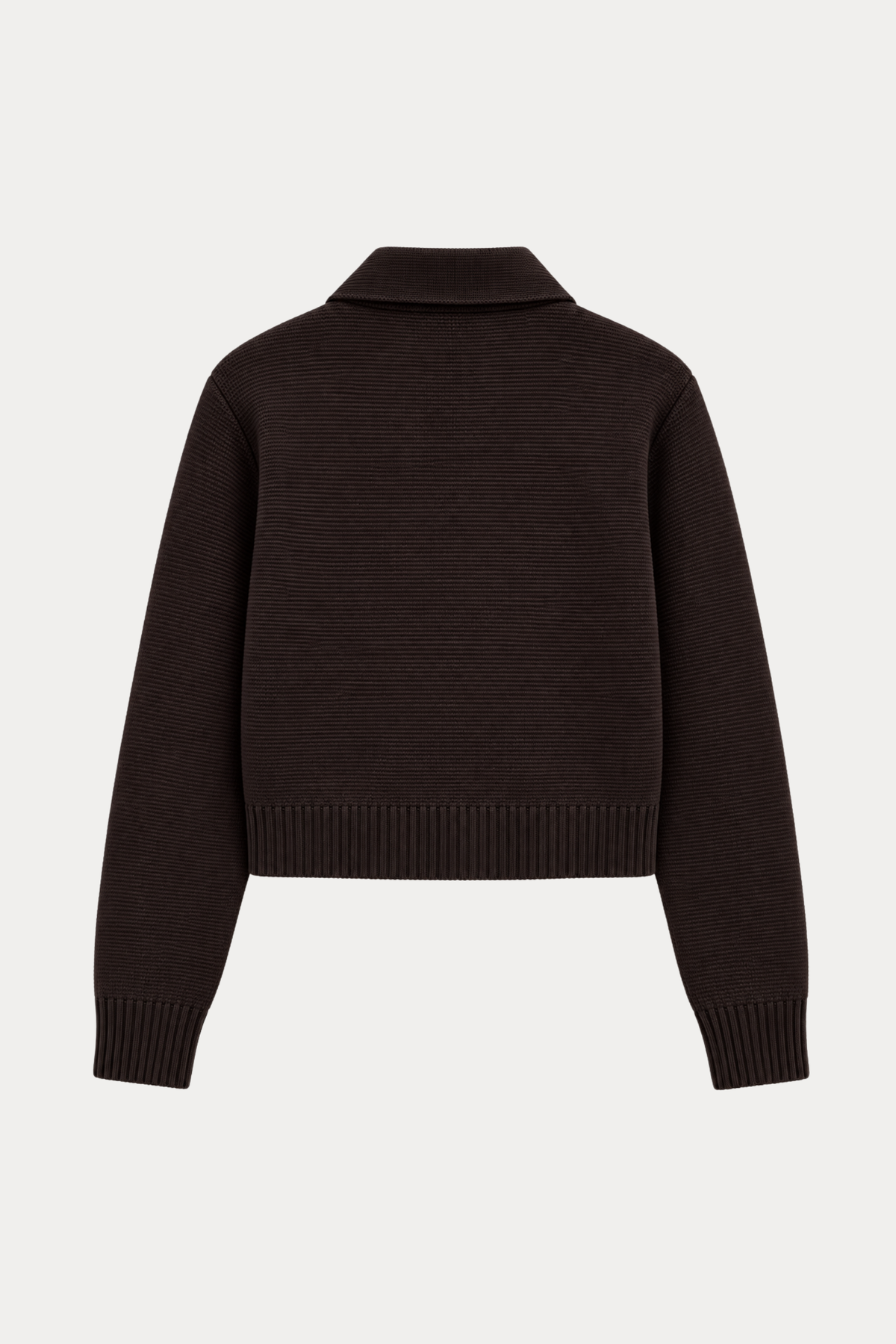 Cotton-Blend Cropped Double-Breasted Jacket
