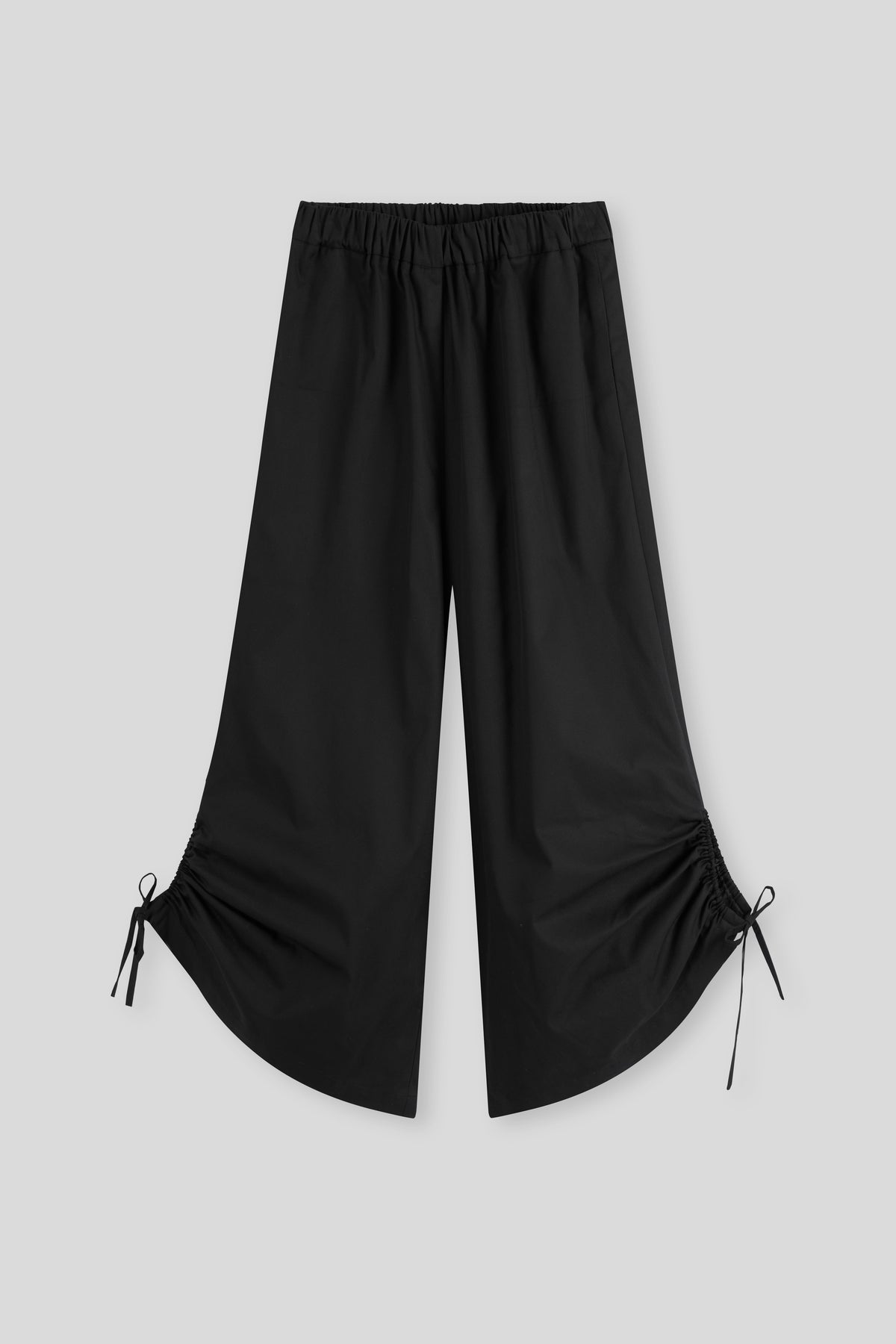 Culottes Pants With Adjustable Hem