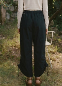 Culottes Pants With Adjustable Hem