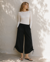100% Cotton Adjustable Hem Culottes