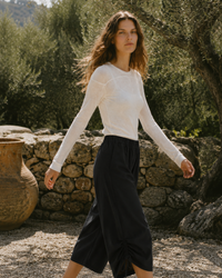 100% Cotton Adjustable Hem Culottes