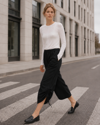 100% Cotton Adjustable Hem Culottes