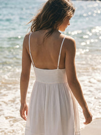 Empire Waist V-Neck Dress