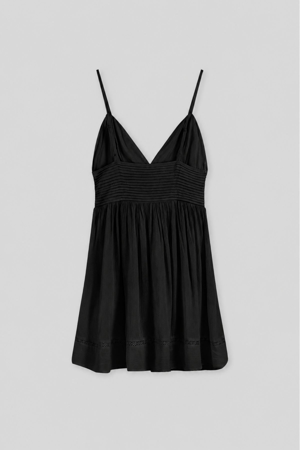 100% Cotton Empire Waist Mini Dress