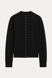 Funnel-Neck Cardigan