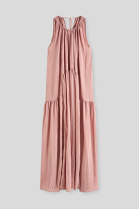 Gathered Long Dress