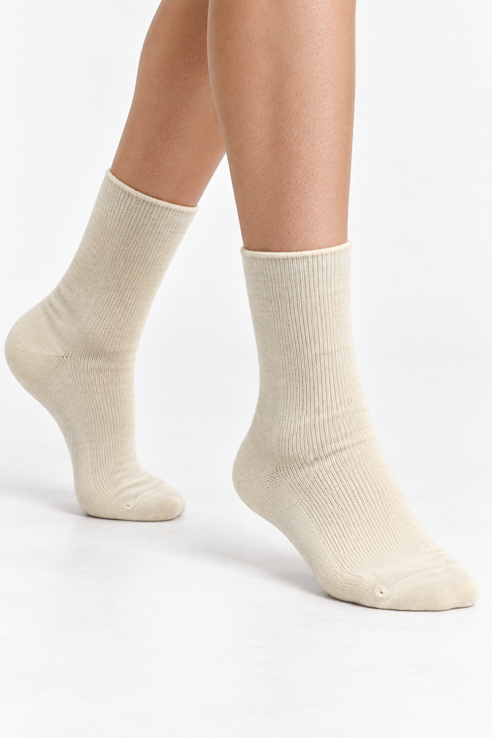 Merino Wool-Blend Crew Socks