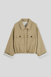 Oversized Jacket With Front Pockets