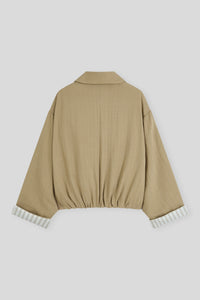 Oversized Jacket With Front Pockets