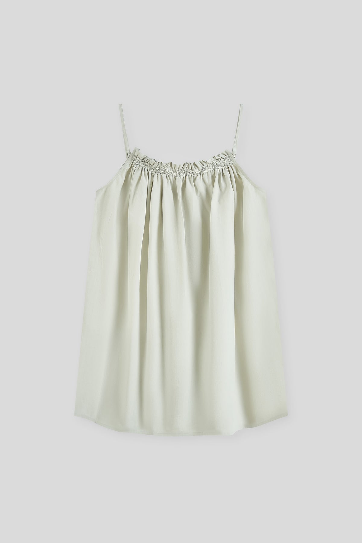 Peasant-Style Dress With Smocked Top